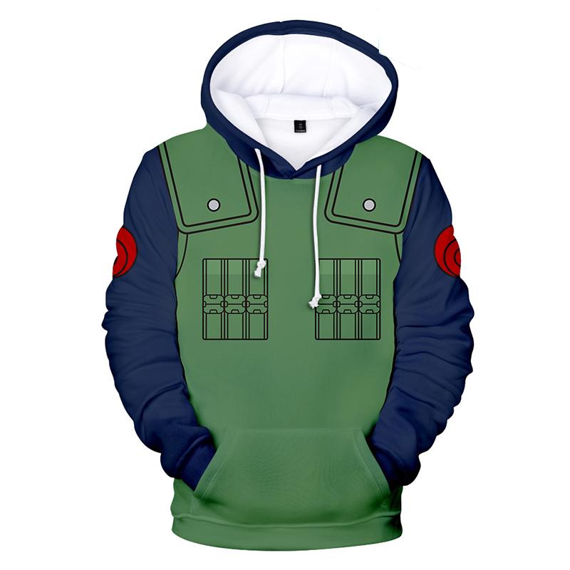 Naruto Hoodies - Naruto Anime Series Kakashi Unisex Cosplay Hoodie