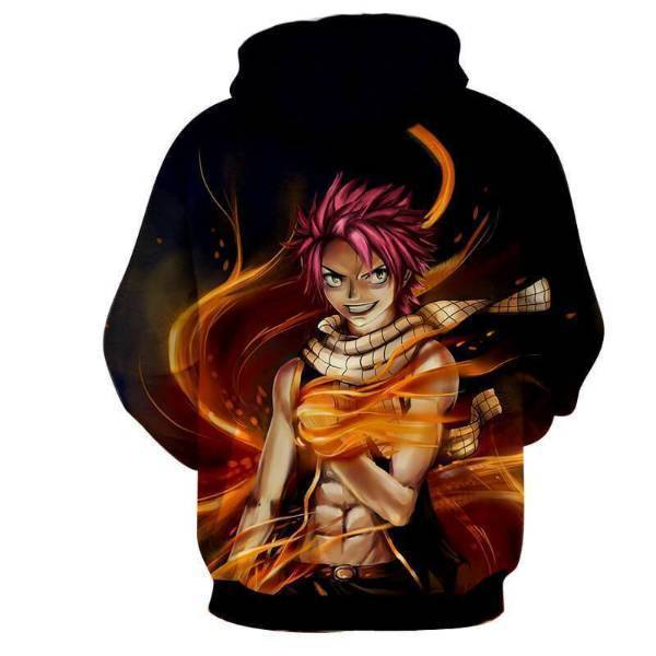 Natsu Dragneel Dragon Mode Fairy Tail 3D Hoodies