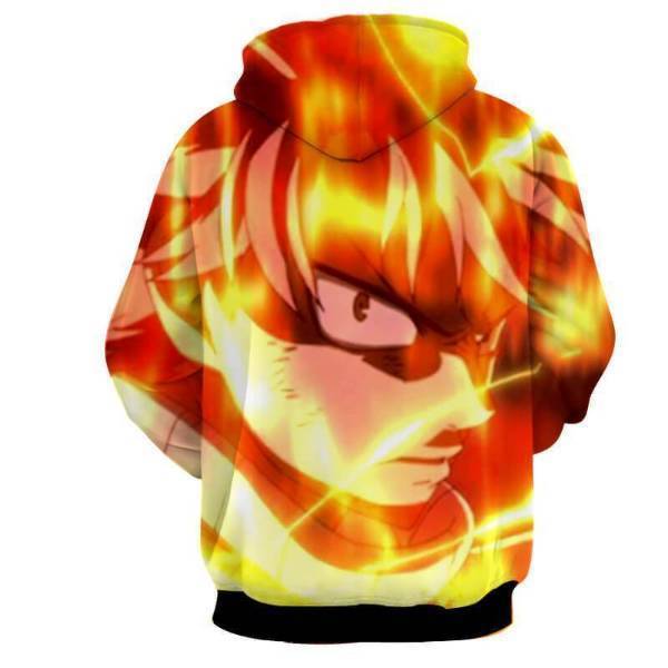 Fairy Tail Natsu Dragon Mode 3D Printed Hoodies