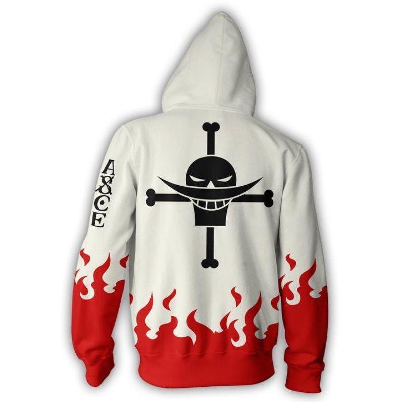 One piece ace best sale hoodie