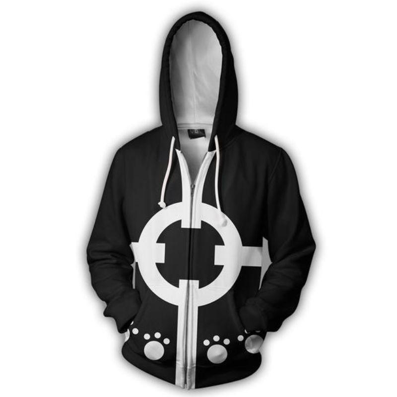One Piece Shichibukai Kuma Hoodies - Zip Up 3D Hoodie