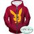 Pokemon Sweatshirts - Amazing Pokemon Pikachu Red 3D Sweatshirt