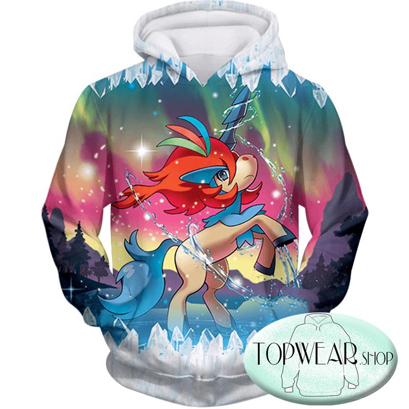 Pokemon Sweatshirts - Pokemon Keldeo Resolute Form Sweatshirt