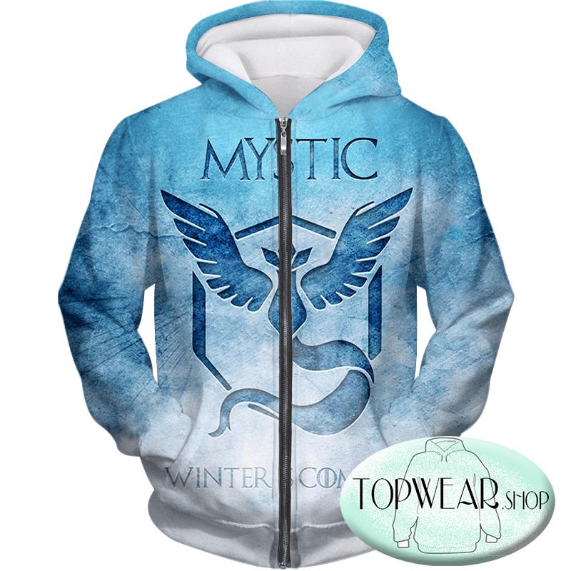 Pokemon Hoodies - Articuno Mystic Pokemon 3D Hoodie