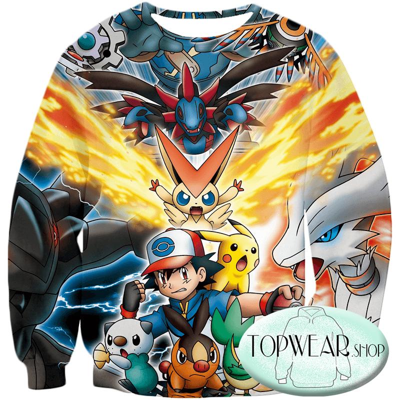 Pokemon Hoodies - Ketchum Pokemons 3D Hoodie