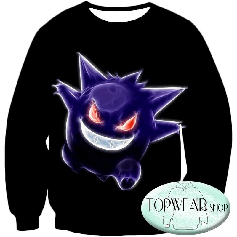 Pokemon Sweatshirts - Pokemon Gengar 3D Sweatshirt