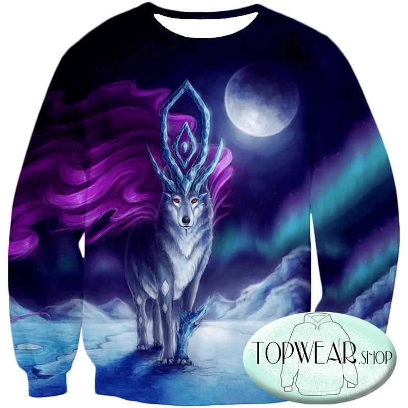 Pokemon Sweatshirts - Pokemon Suicune 3D Sweatshirt