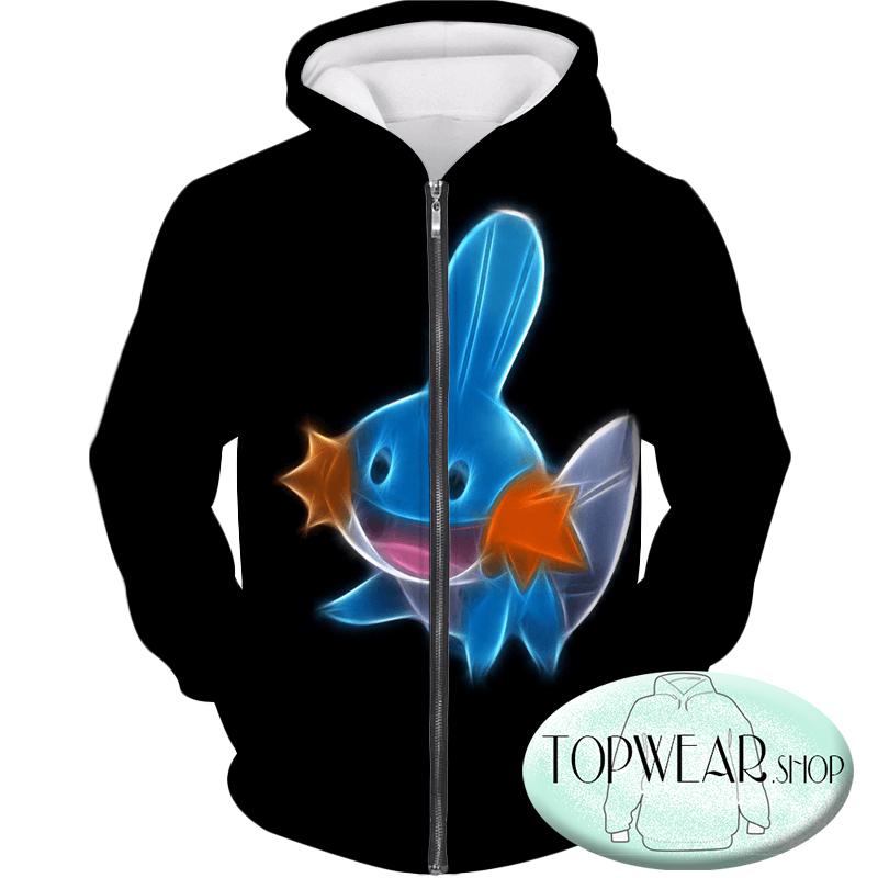 Pokemon Hoodies - Cute Pokemon Mudkip Hoodie