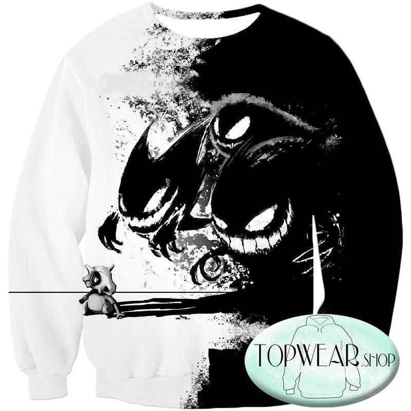 Pokemon Hoodies - Trio Haunter Gengar and Ghastly 3D Hoodie