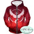 Pokemon Sweatshirts - Fire Pokemon Moltress Symbol 3D Sweatshirt