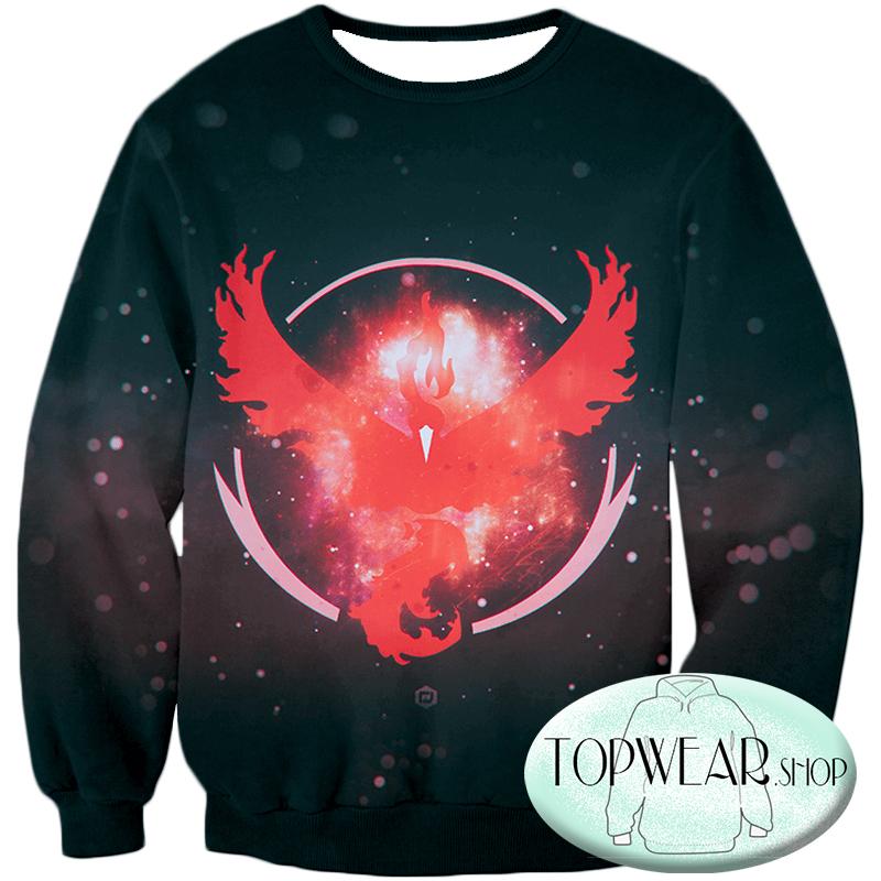 Pokemon Sweatshirts - Legendary Fire Pokemon 3D Sweatshirt