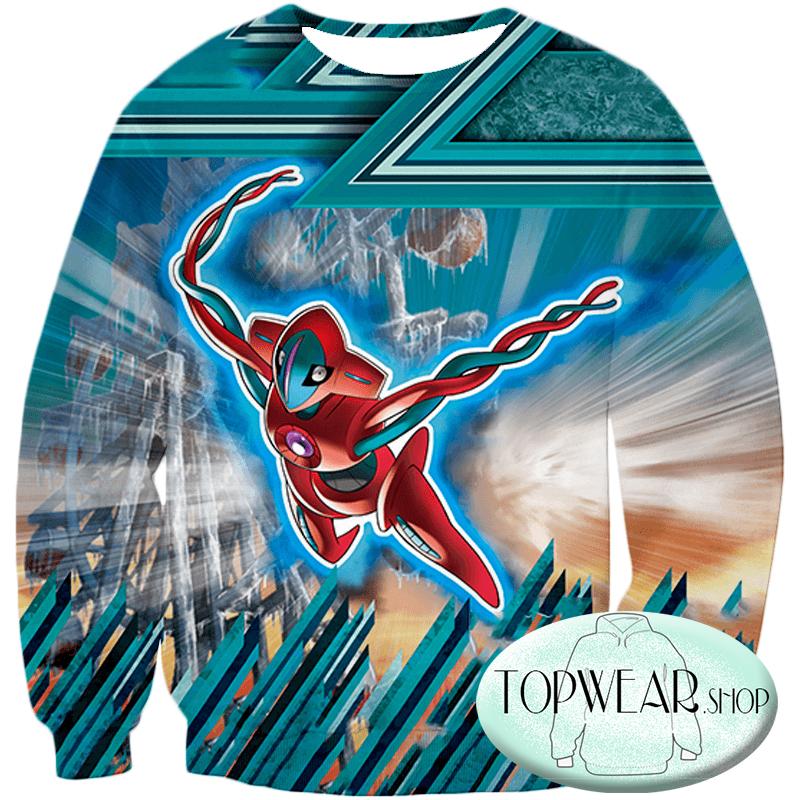 Pokemon Hoodies - Mutated Pokemon Deoxys Hoodie