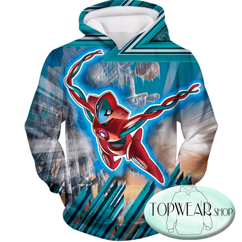 Pokemon Hoodies - Mutated Pokemon Deoxys Hoodie