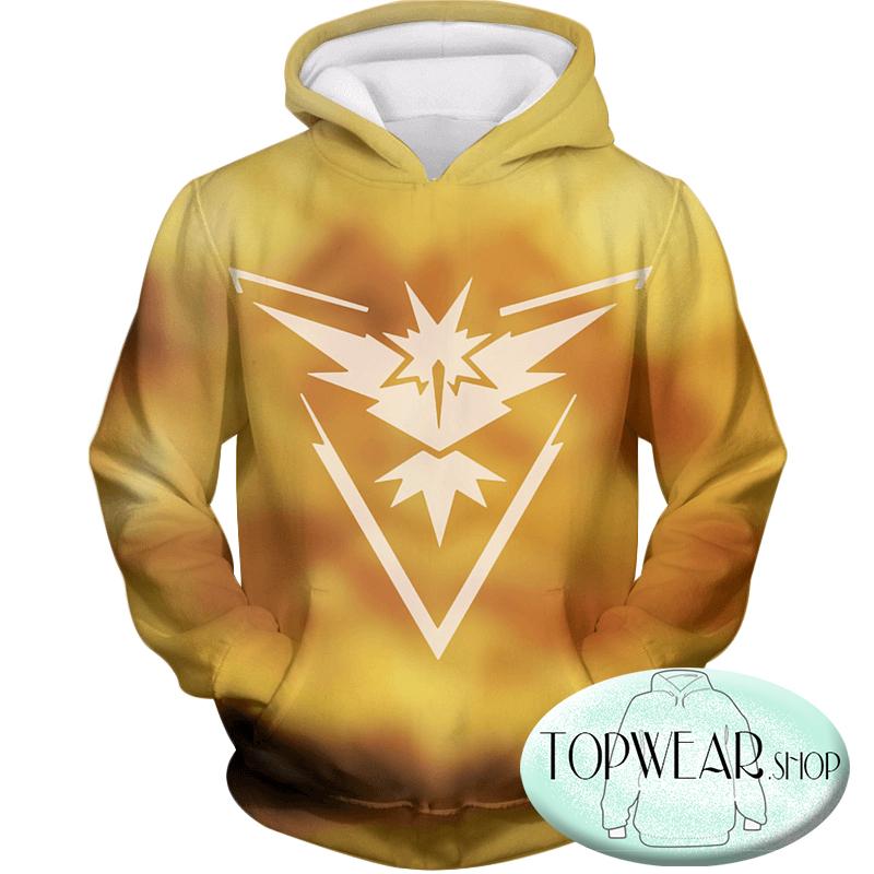 Pokemon Hoodies - Thunder Pokemon Zapdos 3D Hoodie