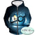 Pokemon Hoodies - Fire Pokemon Cyndaquil Pokeball 3D Zip Up Hoodie