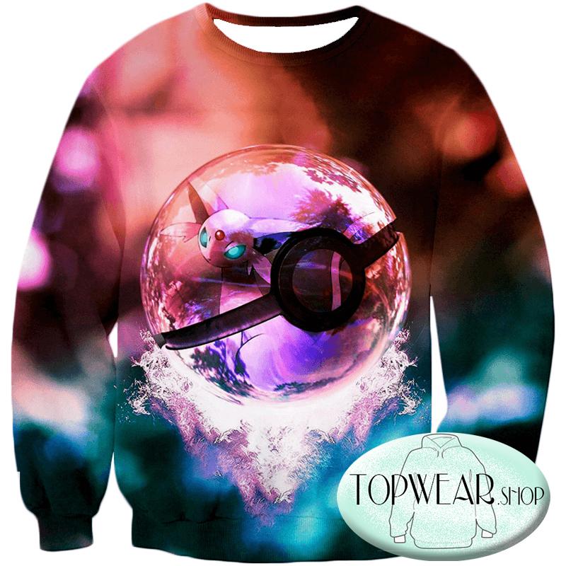 Pokemon Hoodies - Legendary Psychic Pokemon 3D Hoodie