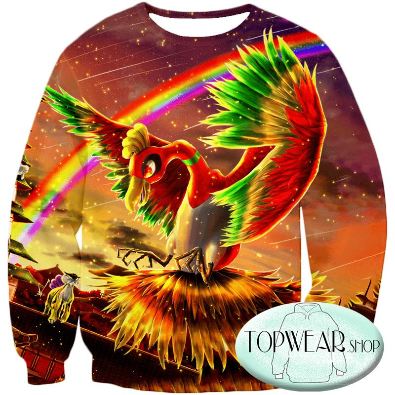Pokemon Sweatshirts - Legendary Pokemon Oh Awesome 3D Sweatshirt