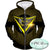 Pokemon Hoodies - Zapdos Pokemon Cool Logo Zip Up Hoodie