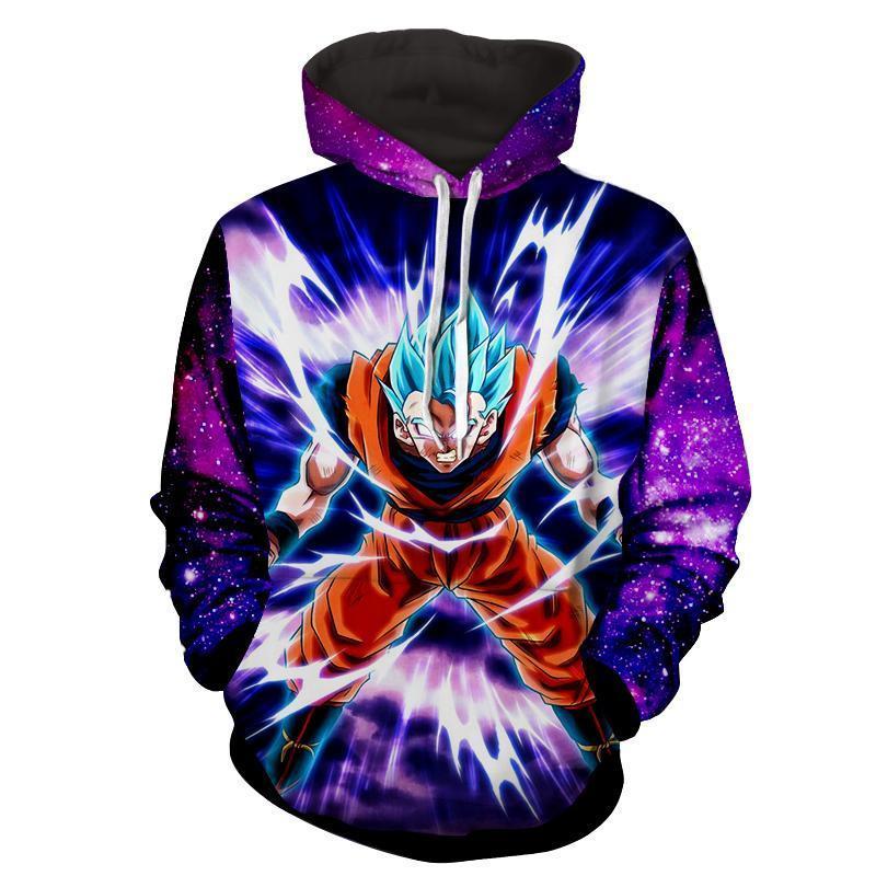 Dragon Ball GOKU SSJ God 3D Hoodie