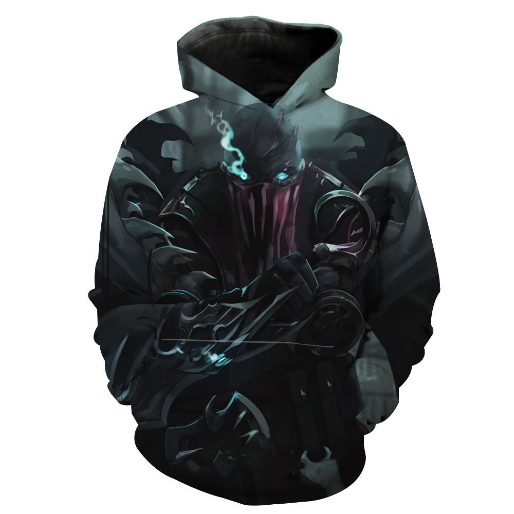 League of Legends Pyke Hoodies - Pyke Pullover Black Hoodie