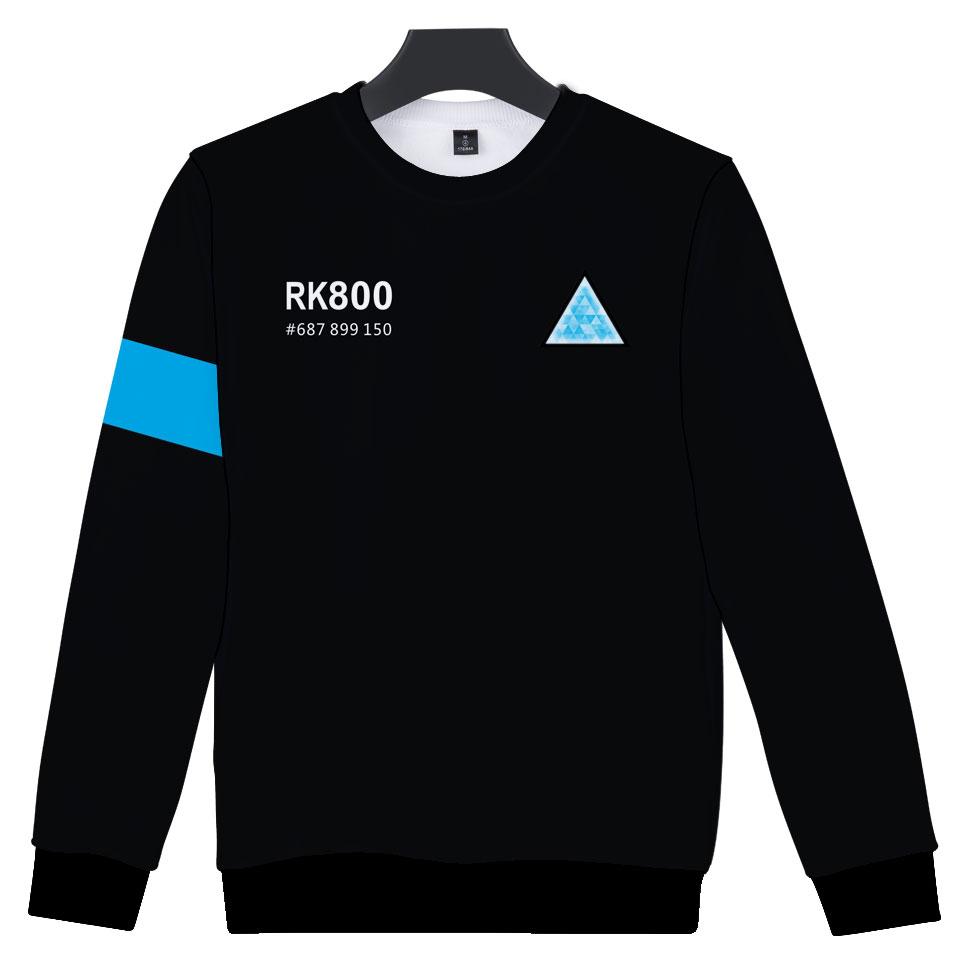 Detroit Sweatshirts - Detroit: Become Human Black Sweatshirt