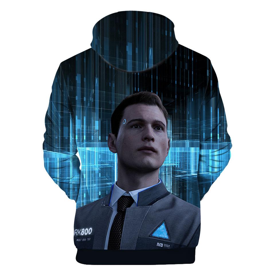 Detroit Hoodies - Detroit: Become Human Connor  Hoodie