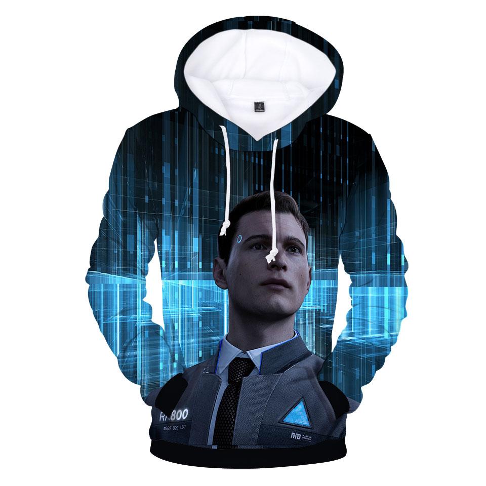 Detroit Hoodies - Detroit: Become Human Connor  Hoodie