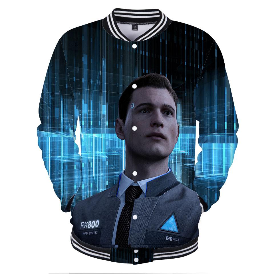 Detroit Hoodies - Detroit: Become Human Connor  Hoodie