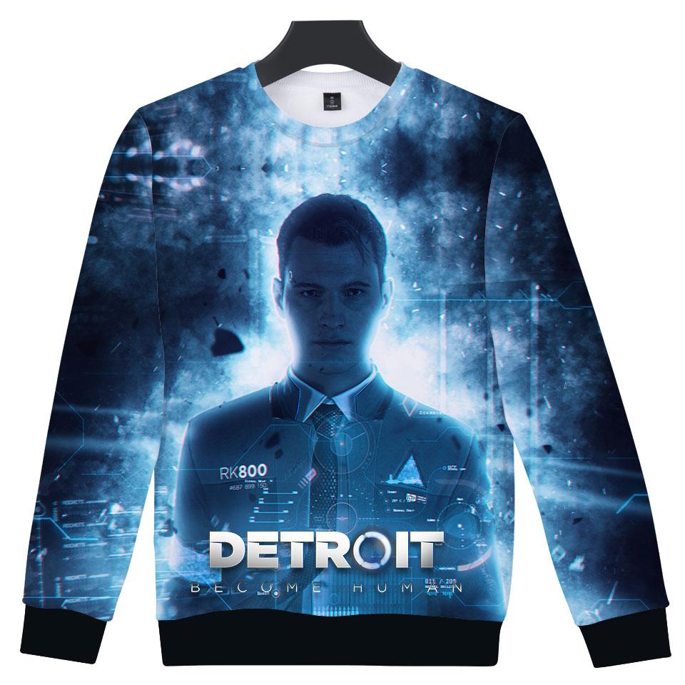 Detroit Sweatshirts - Detroit: Become Human Conner Super Cool Sweatshirt