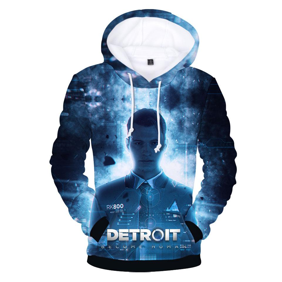 Detroit Sweatshirts - Detroit: Become Human Conner Super Cool Sweatshirt