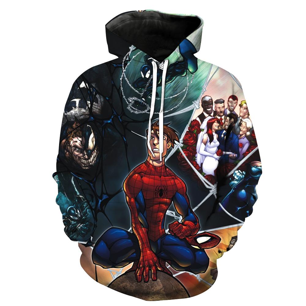 Spiderman Hoodies - Cool Marvels Spider-Man Spuer Cool 3D Hoodie