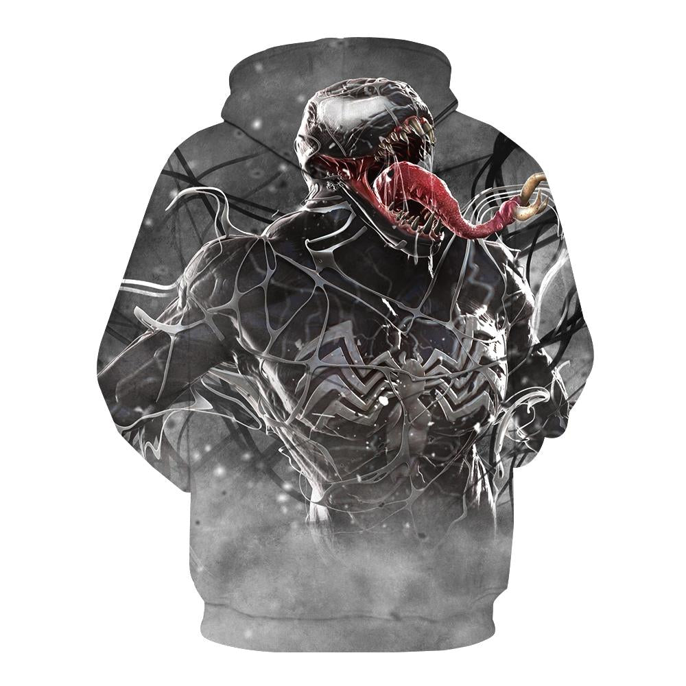 Spiderman Hoodies - Venom Spiderman Monster 3D Hoodie
