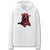 Spiderman and Deadpool Hoodies - Solid Color Cartoon Style Fleece Hoodie