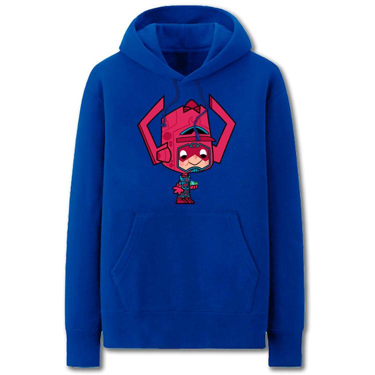 Fantastic Four Hoodies - Solid Color Galactus Cartoon Style Fleece Hoodie