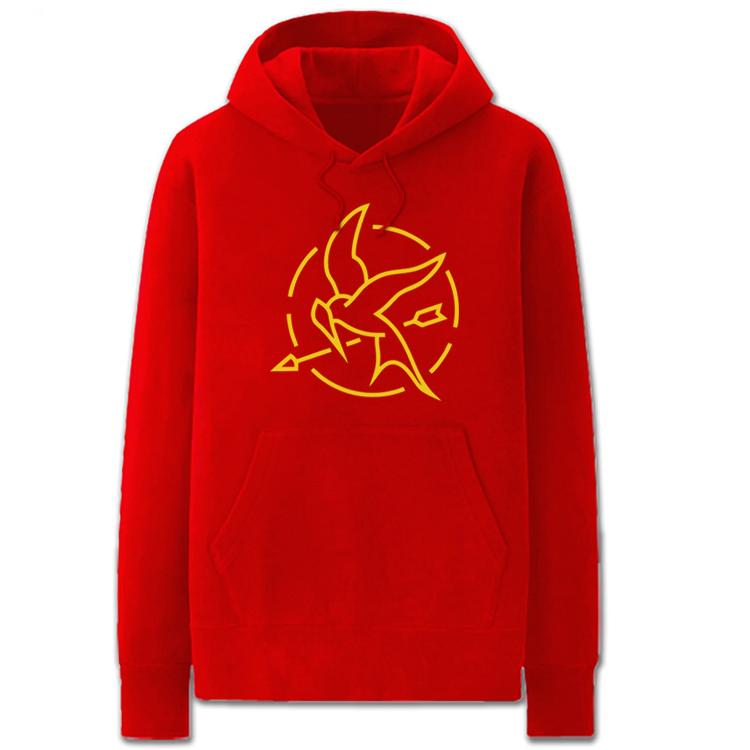 Mockingjay Hoodies - Solid Color The Hunger Games: Mockingjay Fleece Hoodie