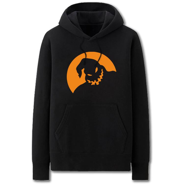 Nightmare Before Christmas Hoodies - Solid Color Oogie Boogie Man Terrible Fleece Hoodie