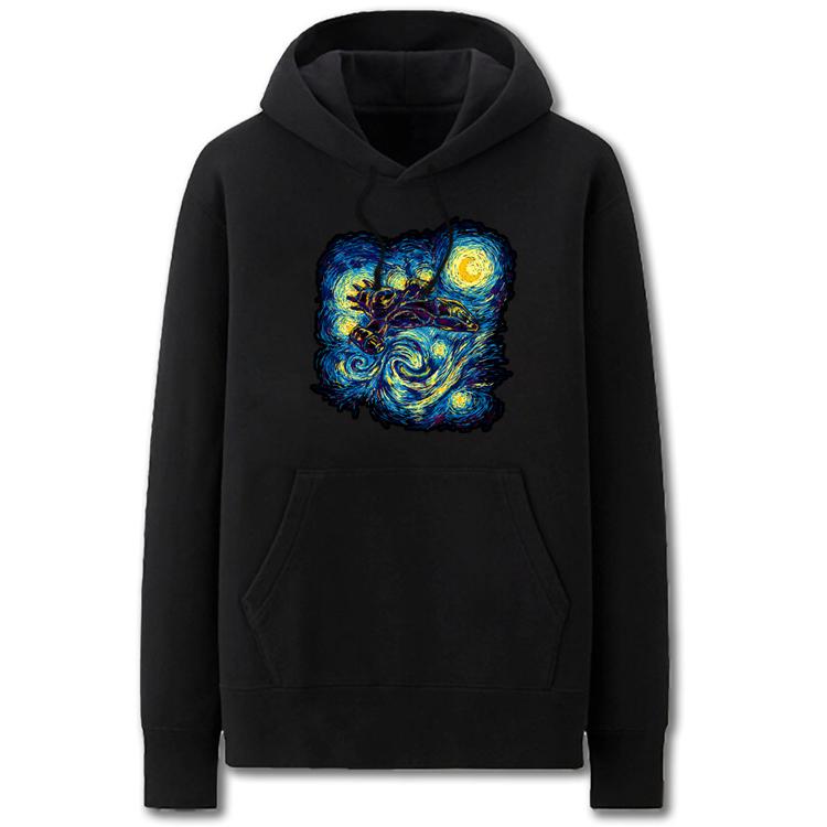 Star War Hoodies - Solid Color Starry Flight Super Cool Fleece Hoodie