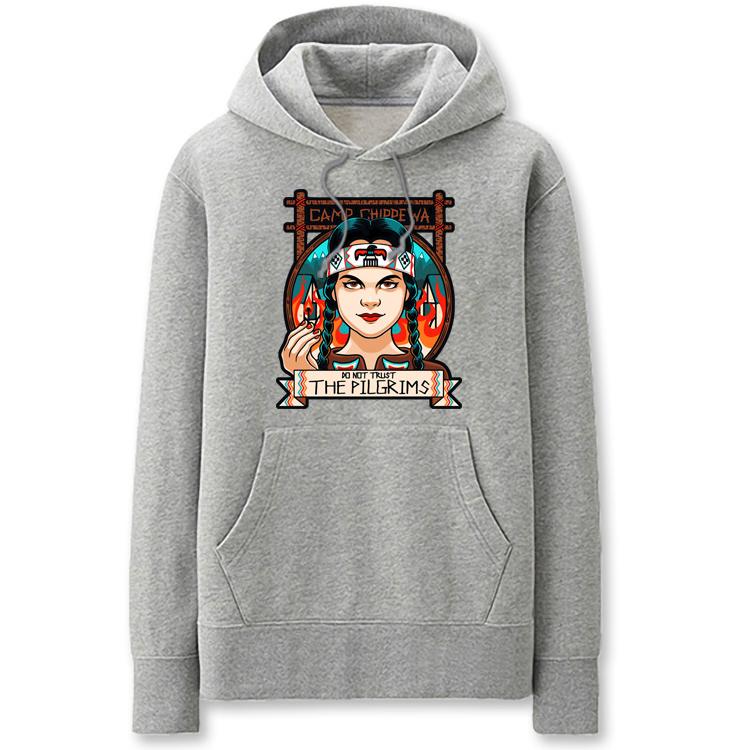 Addams Family Hoodies - Solid Color Addams Family Values Icon Fleece Hoodie