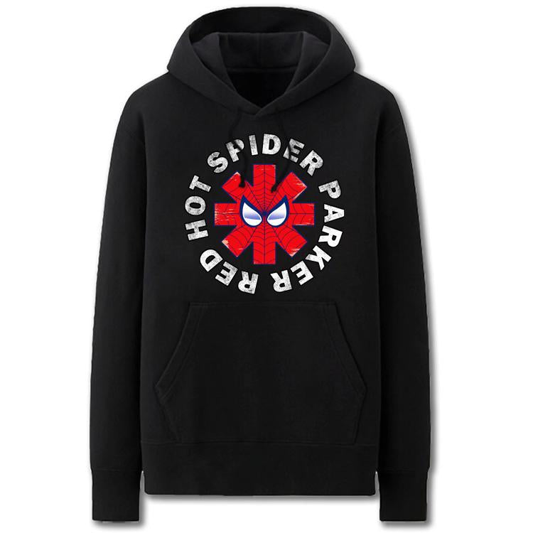 Spiderman Hoodies - Solid Color SpiderMan Cartoon Style Super Cool Fleece Hoodie