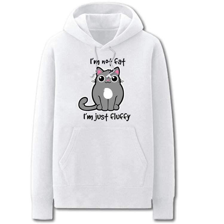 The Big Bang Theory Hoodies - Solid Color The Big Bang Theory Cute Cat Fleece Hoodie