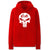 The Punisher Hoodies - Solid Color Super Cool The Punisher Skull Fleece Hoodie