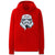 Star Wars Hoodies - Solid Color Variant Black Warrior Icon Fleece Hoodie