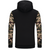 Camouflage Hoodies - Pullover Fleece White Black Hoodie