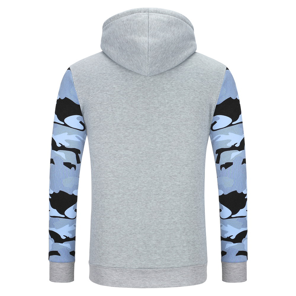 Camouflage Hoodies - Pullover Fleece White Black Hoodie