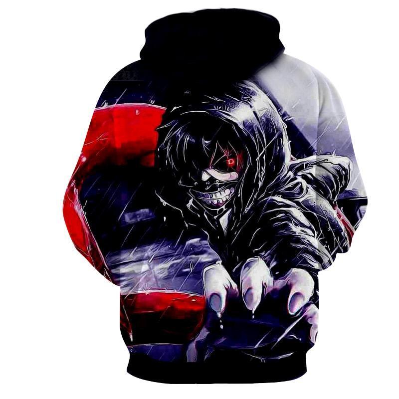 Tokyo Ghoul Anime Kakuja 3D Printed Hoodie