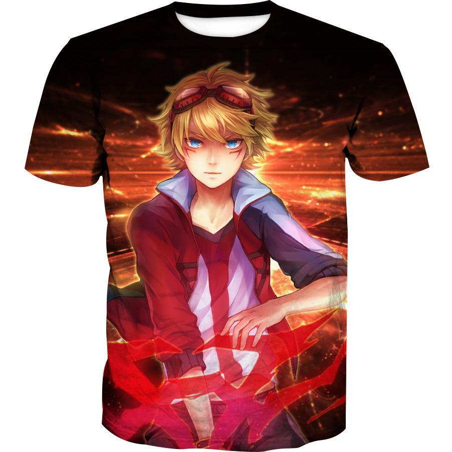 League of Legends Ezreal Hoodies  -  Ezreal Pullove Red Hoodie