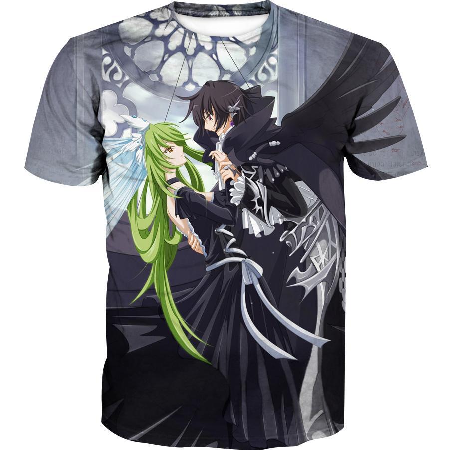 Code Geass Lelouch And CC Hoodies - Pullover Cool Hoodie