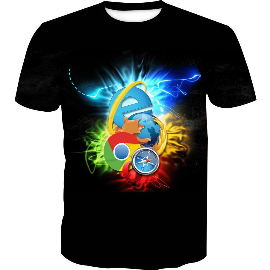 Internet Browsers Hoodies - Chrome, Firefox, IE Pullover Hoodie