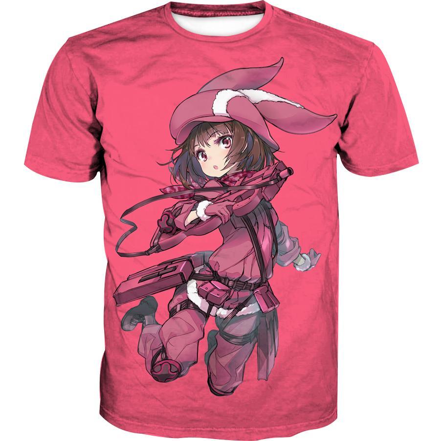 Sword Art Online Kohiruimaki Karen Hoodies - Pullover Pink Hoodie