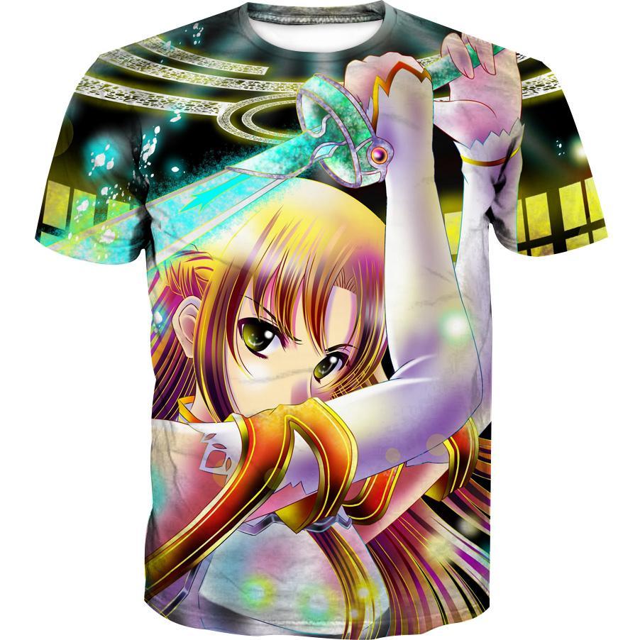 Sword Art Online Yuuki Asuna Hoodies - Pullover Fighting Hoodie